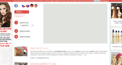 Desktop Screenshot of kadernictvi.vlasy.cz